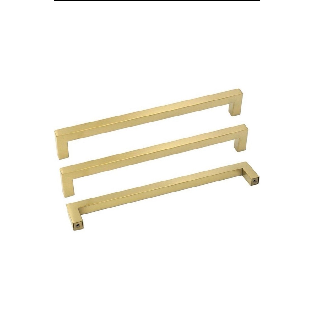 New, 10 Gold Cabinet Pulls